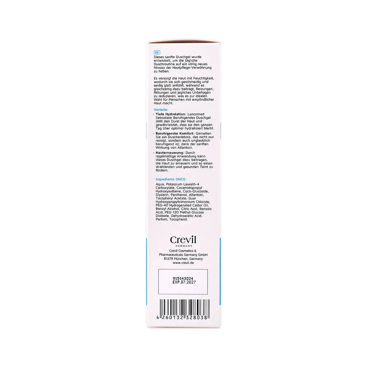 Lanco Med Sebostase Soothing Shower Gel 200ml