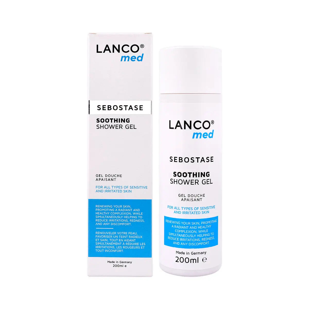 Lanco Med Sebostase Soothing Shower Gel 200ml