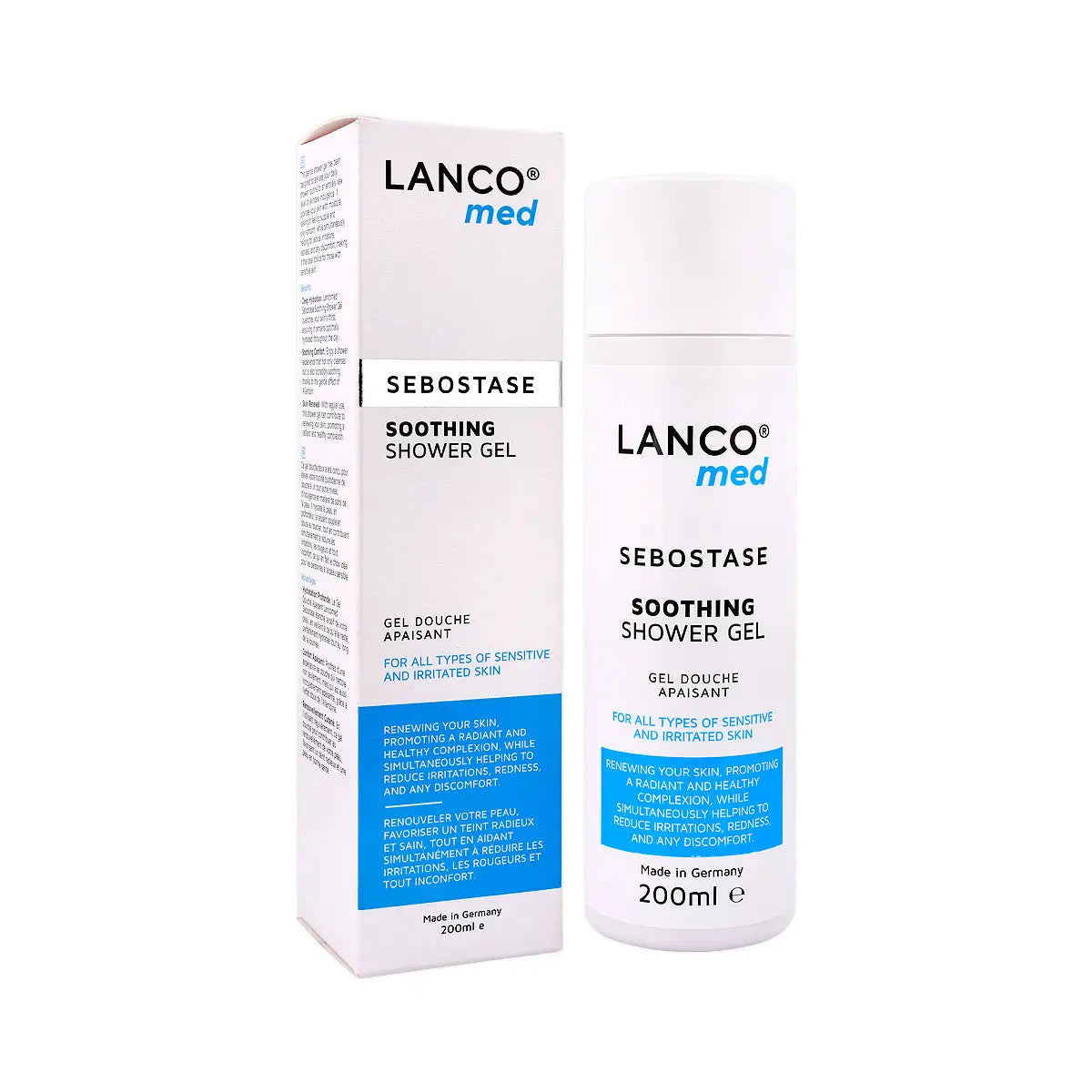 Lanco Med Sebostase Soothing Shower Gel 200ml