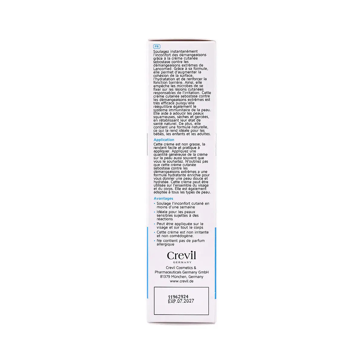 Lanco Med Sebostase Extreme Itchy Skin Cream 100ml