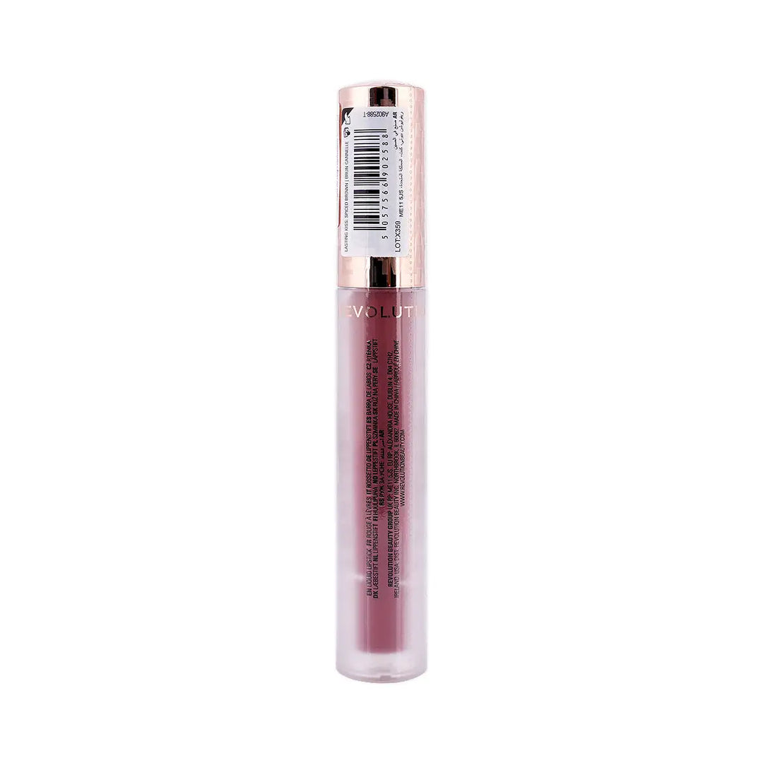 61081-Revolution Lasting Kiss Liquid Matte Stain-Spiced Brown +1
