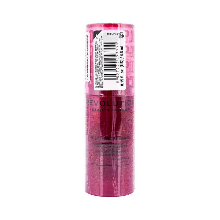 61083-Revolution Pout Lip Oil-Cherry Red +2