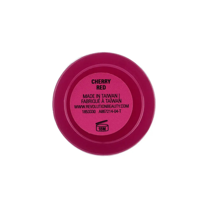 61083-Revolution Pout Lip Oil-Cherry Red +3