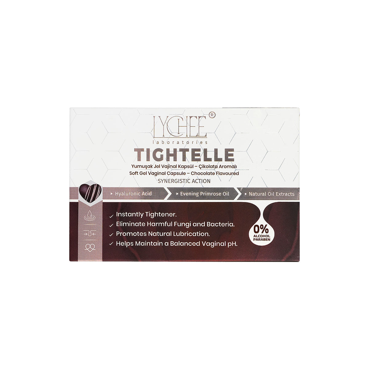 Lychee Tightelle Soft Gel Vaginal 10 Capsule-Chocolates