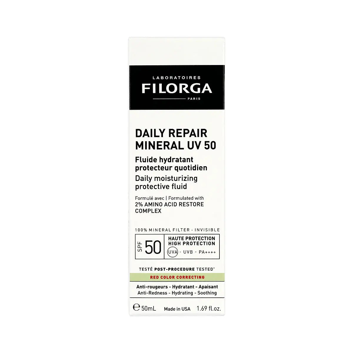 61093-Filorga Daily Repair Mineral UV SPF50 Moisturizing Fluid50ml +2