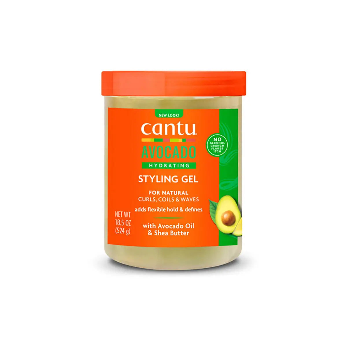 61105-Cantu Avocado Hydrating Styling Gel 524g