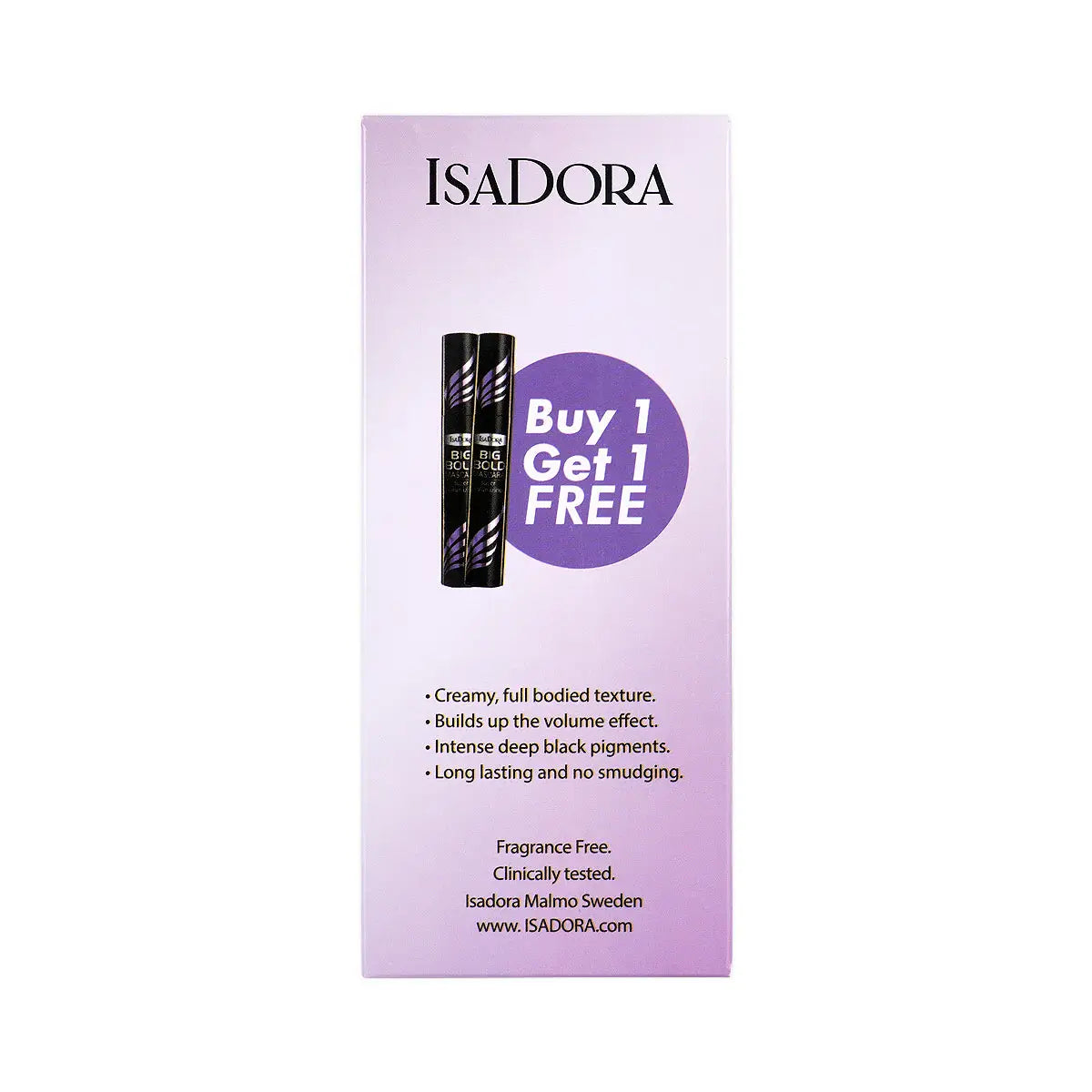 61111-Isadora Big Bold Mascara Buy 1 Get 1 +5