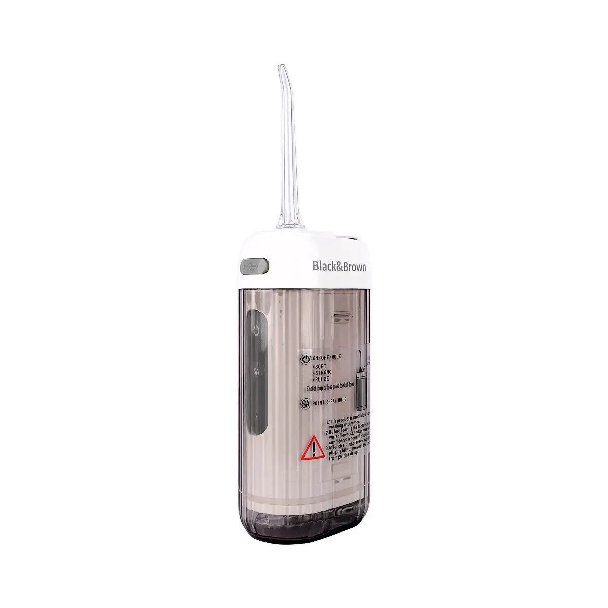 61116-Black & Brown Portable Water Flosser-White +6