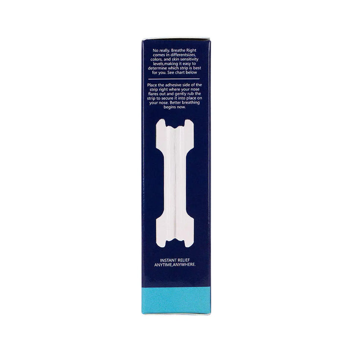 61119-Breath Right Large Clear Nasal Strips 30pcs +2