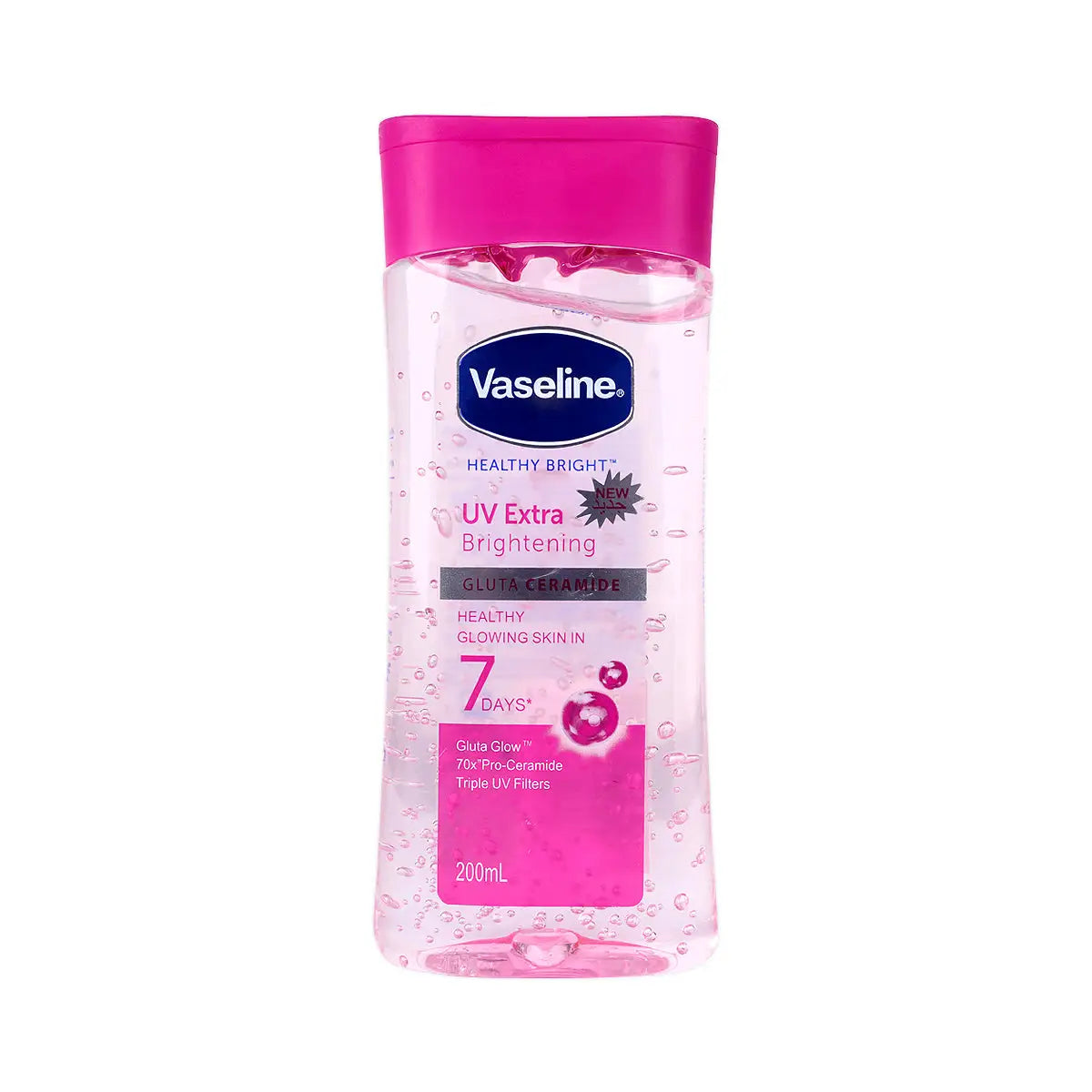 61120-Vaseline Gluta Ceramide UV Extra Brightening 200ml