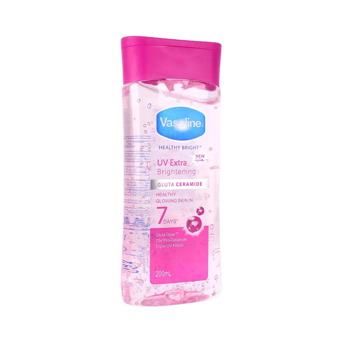 61120-Vaseline Gluta Ceramide UV Extra Brightening 200ml +2