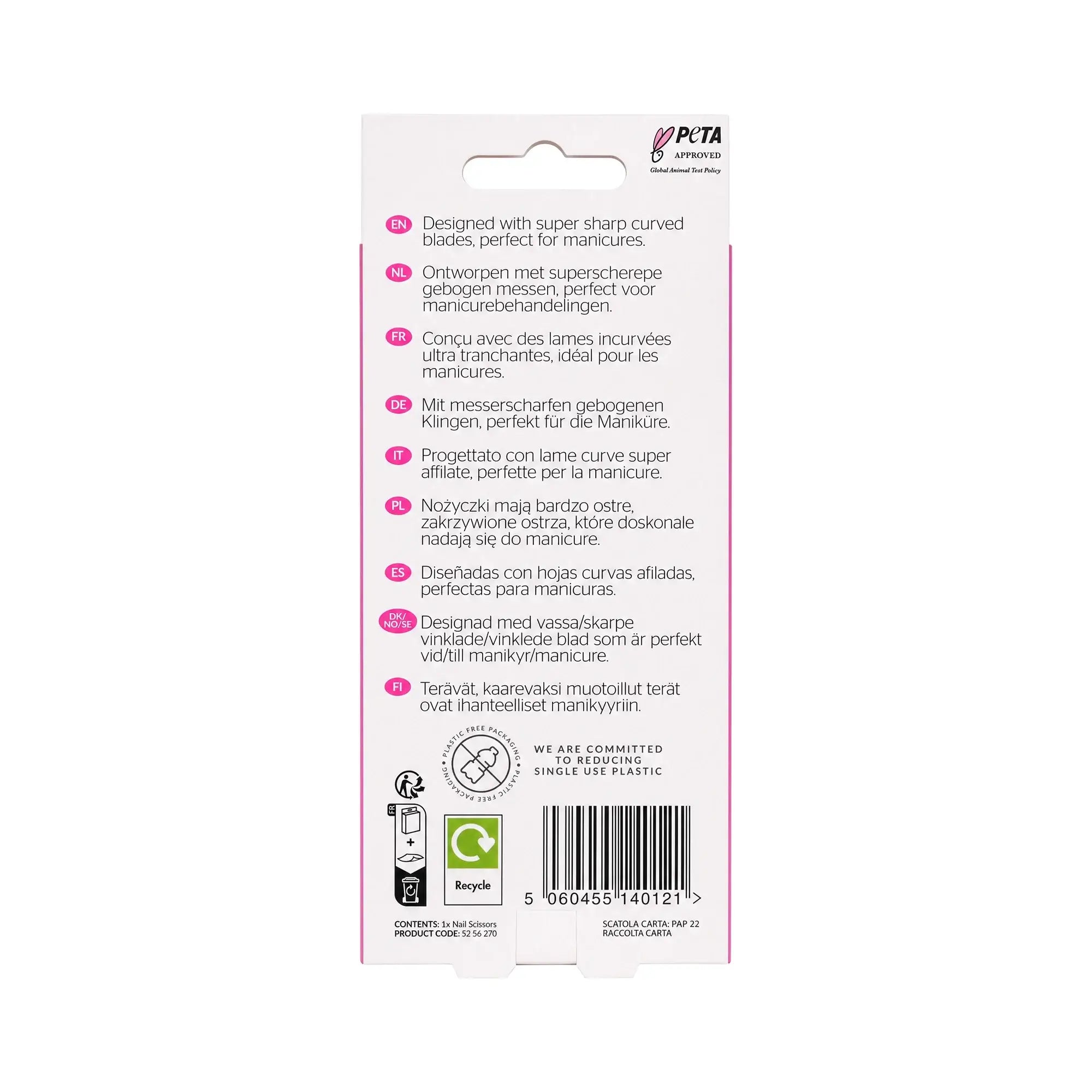 61131-Brushworks Nail Scissor +1
