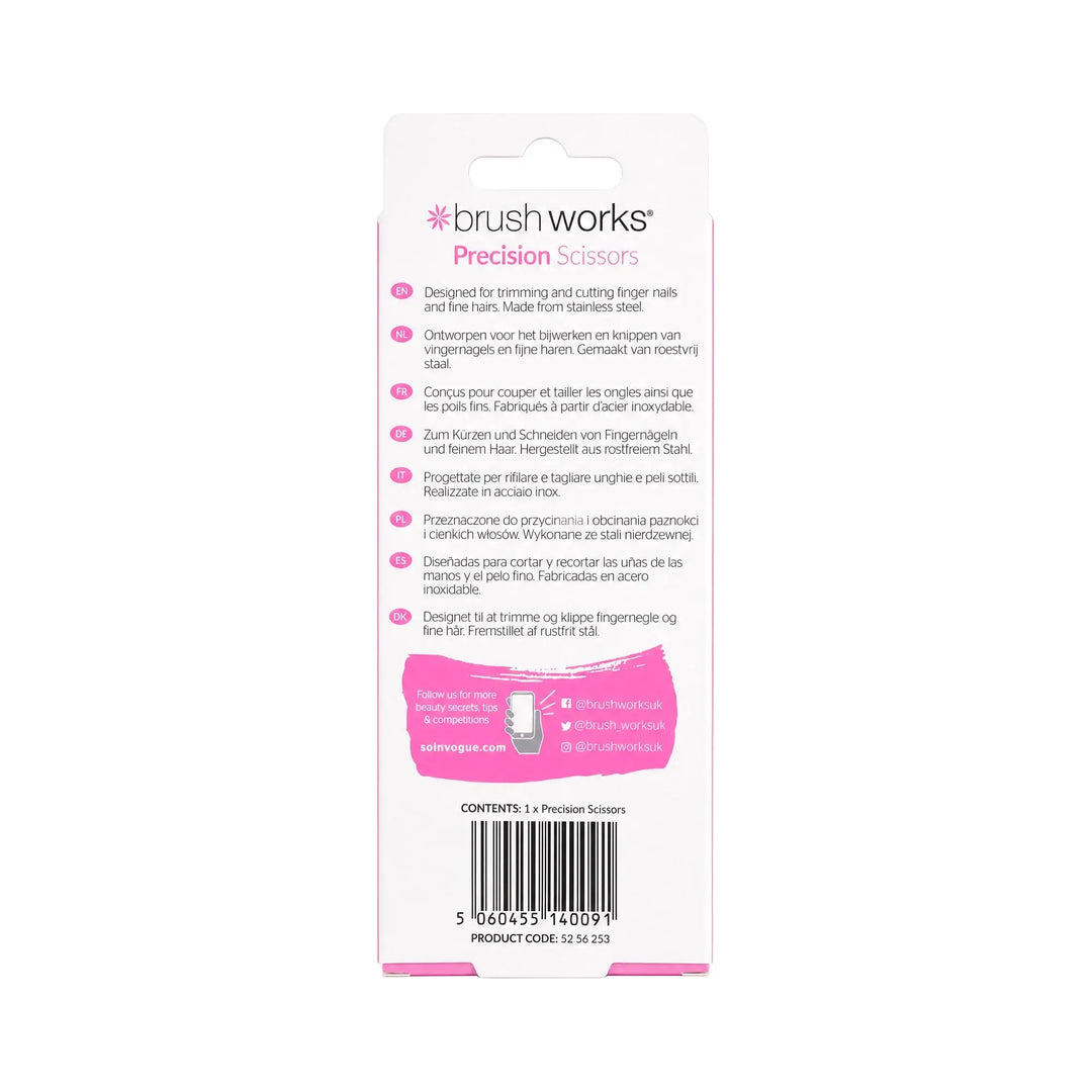 61132-Brushworks Precision Scissors +1