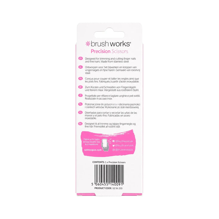 61132-Brushworks Precision Scissors +1