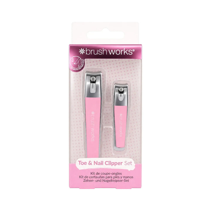 61133-Brushworks Toe &amp; Nail Clipper Set 