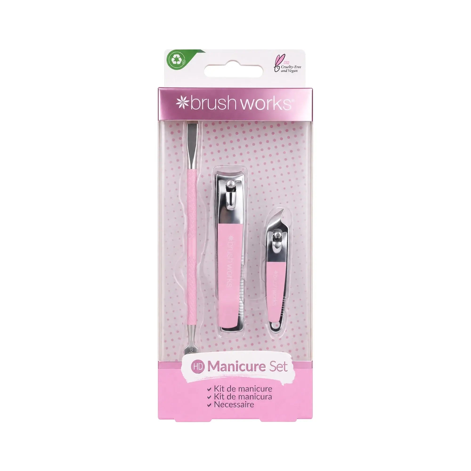 61135-Brushworks HD Manicure Set 