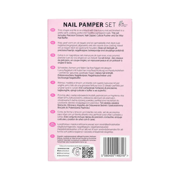 61136-Brushworks Nail Pamper Set +1