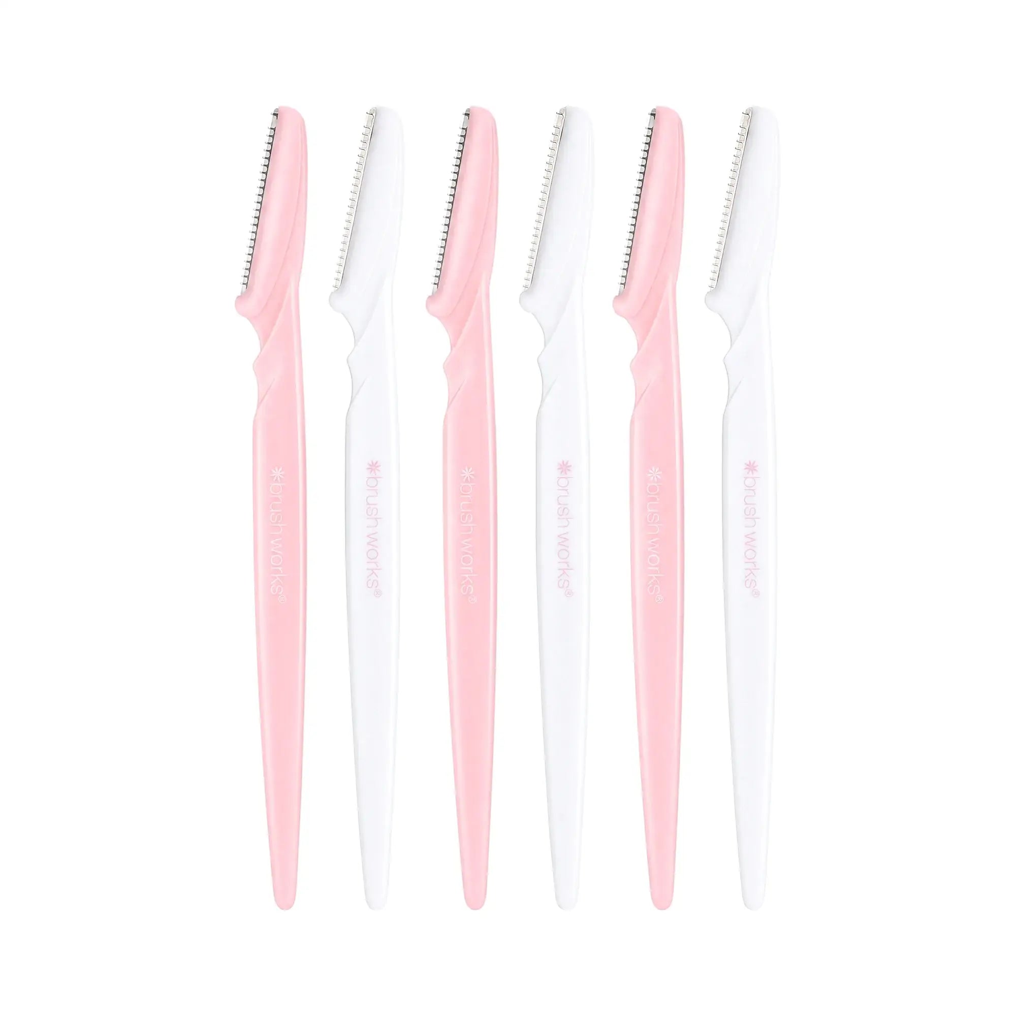 61137-Brushworks Angled Dermaplaners 6pcs +3