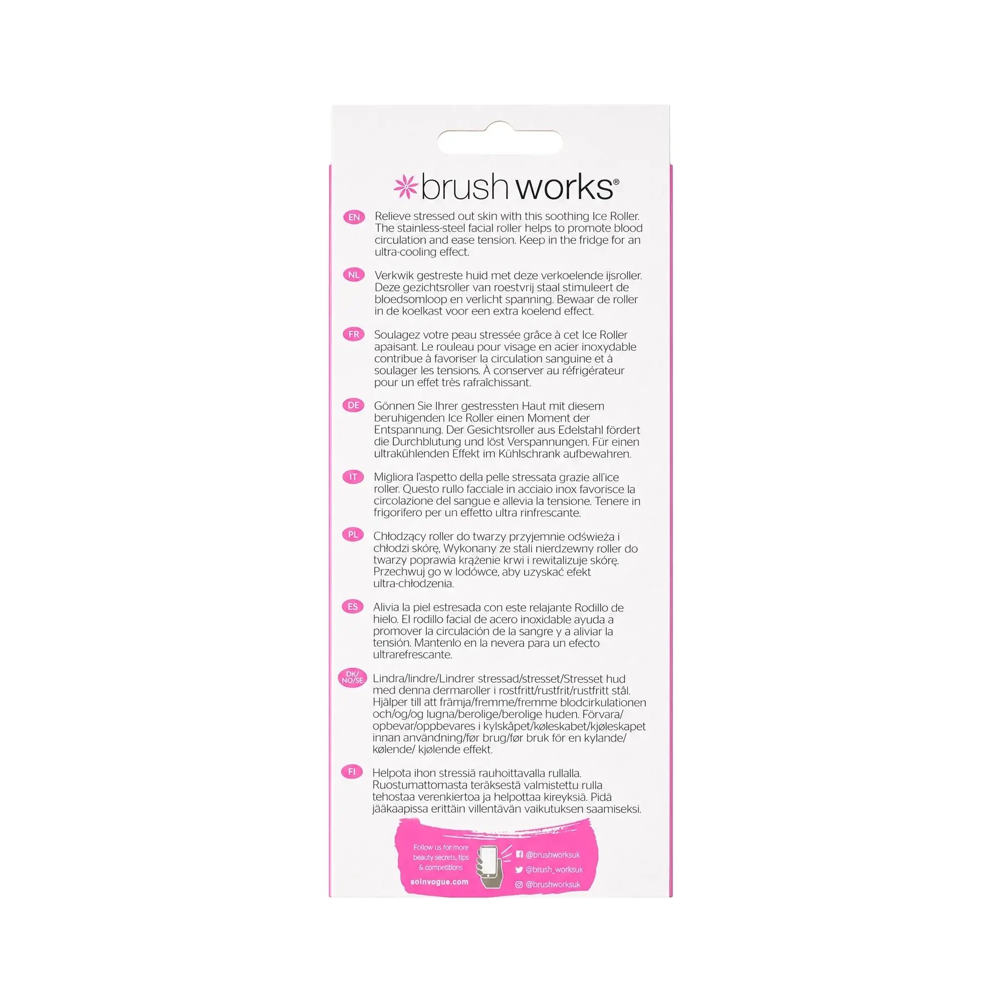 61140-Brushworks HD Ice Roller +1