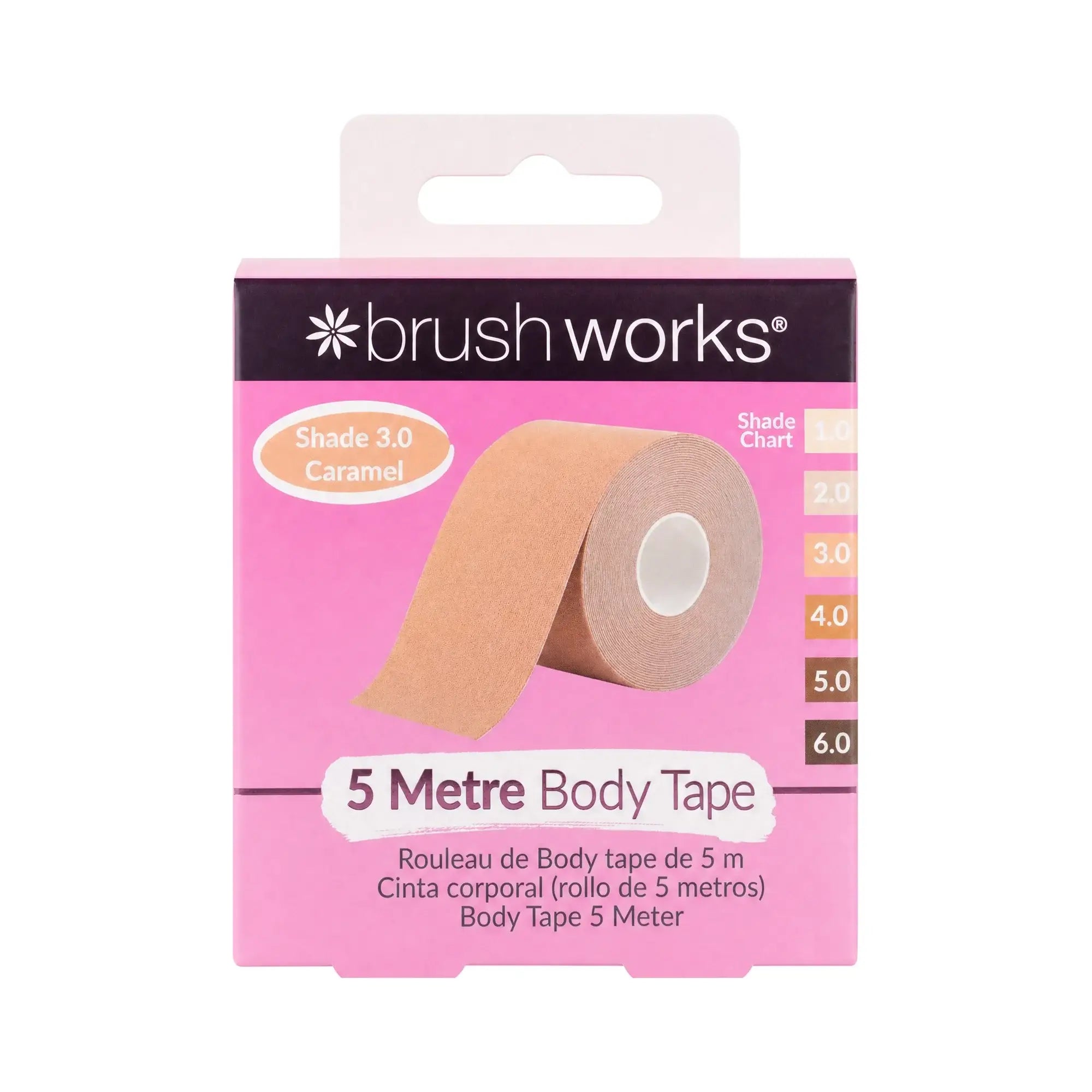 61141-Brushworks 5 Metre Body Tape Shade 3.0-Caramel 