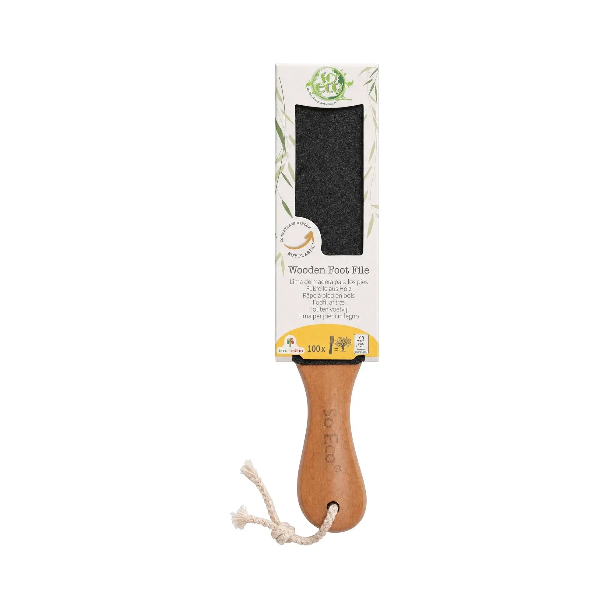 61144-Soeco Wooden Foot File 