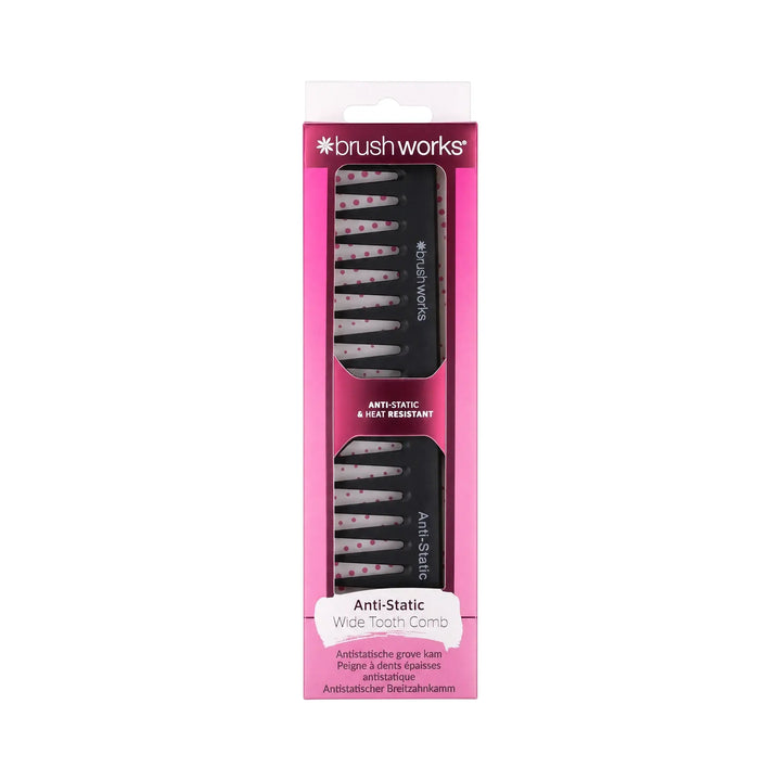 61149-Brushworks Anti-Static Wide Tooth Comb 