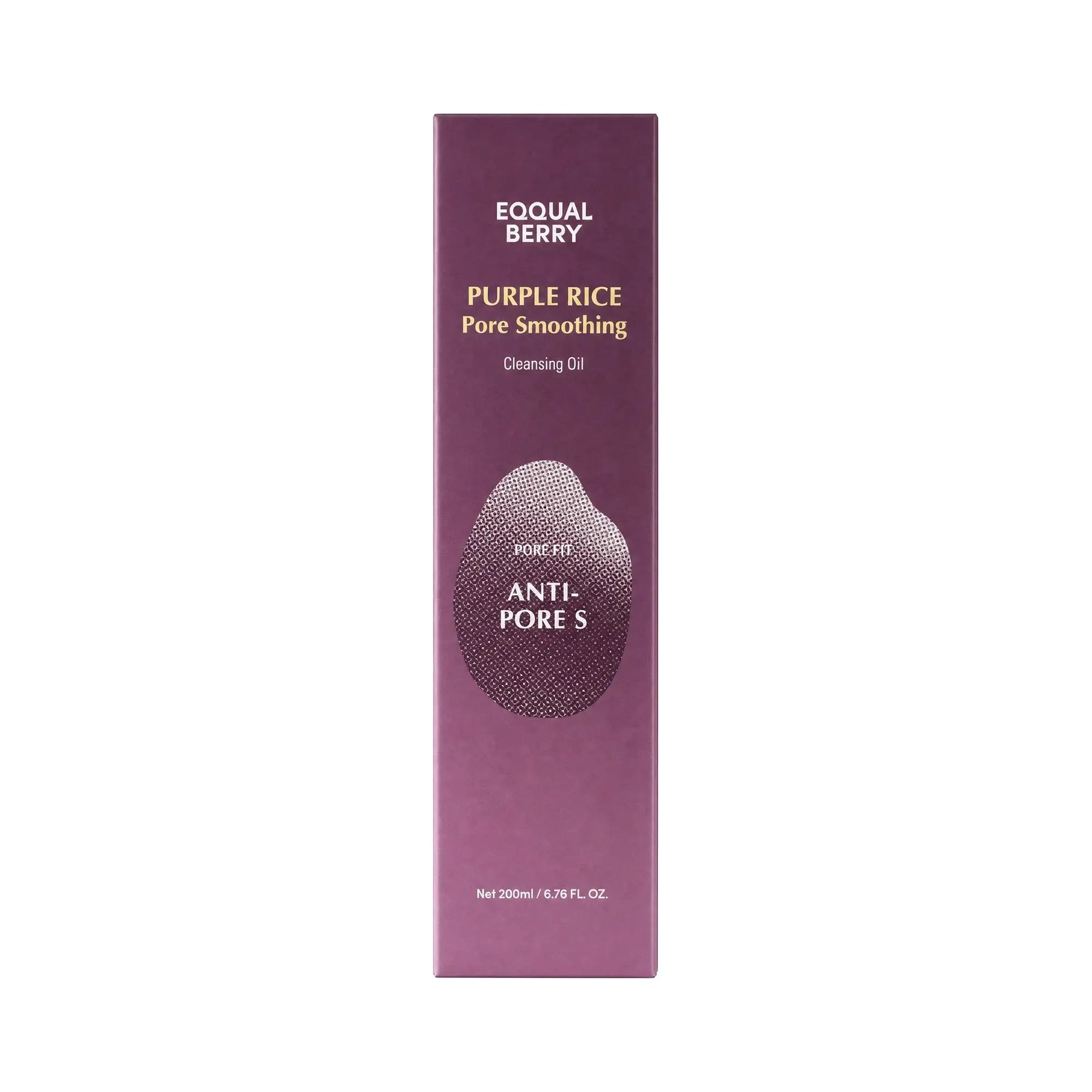 61167-Eqqual Berry Purple Rice Pore Smoothing 200ml-Anti-Pore S