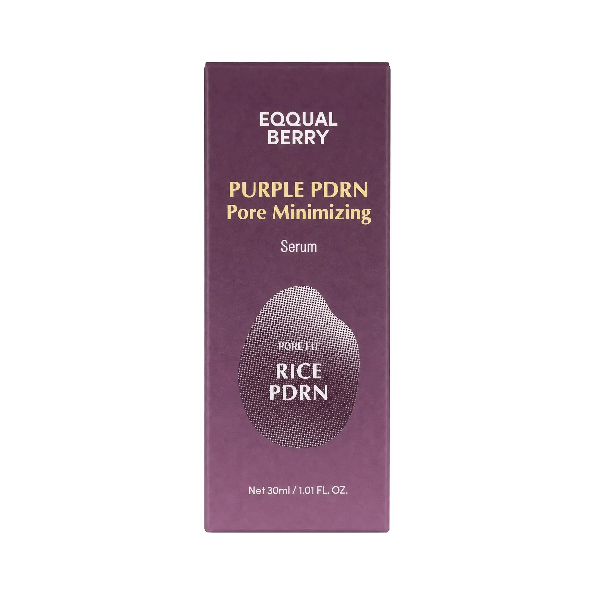 61168-Eqqual Berry Purple PDRN Pore Minimizing Serum30ml-Rice PDRN