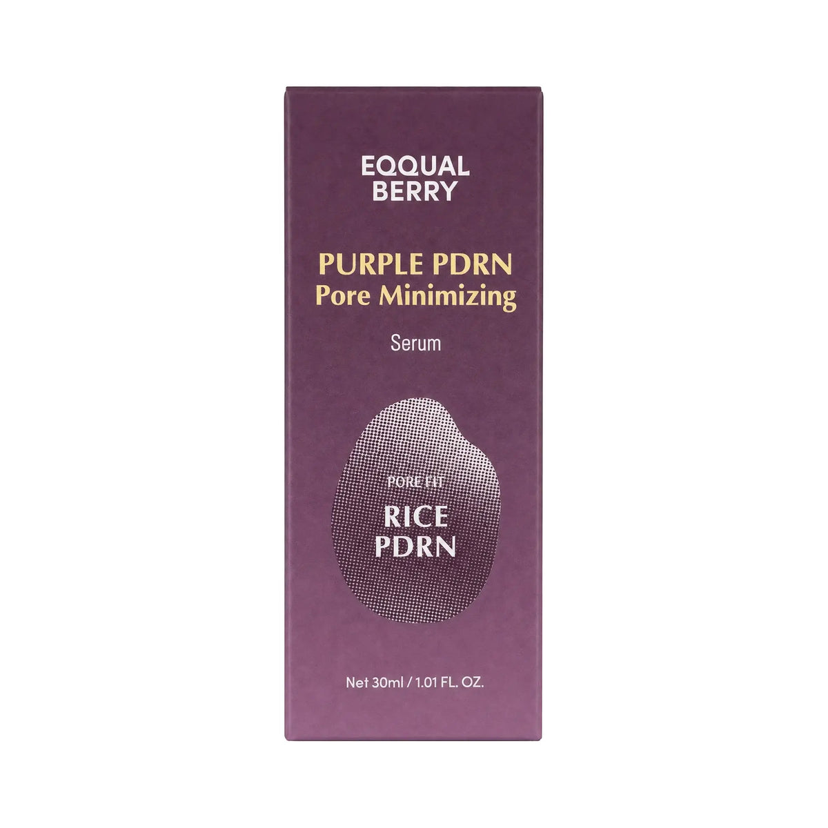 61168-Eqqual Berry Purple PDRN Pore Minimizing Serum30ml-Rice PDRN