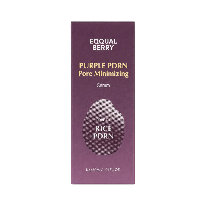 61168-Eqqual Berry Purple PDRN Pore Minimizing Serum30ml-Rice PDRN