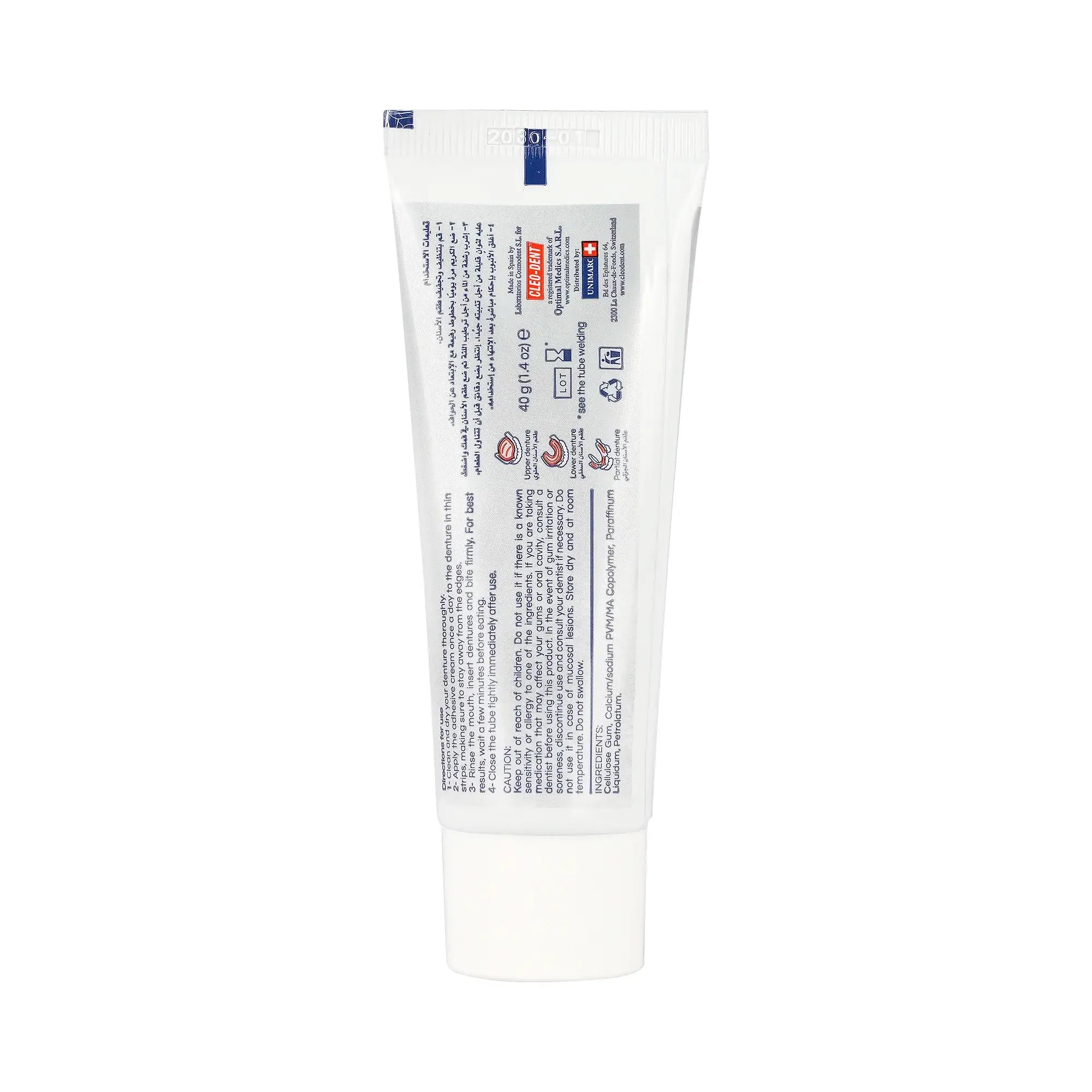 Celo-Den Cleo-Fix Ultra Denture Adhesive Cream 40g