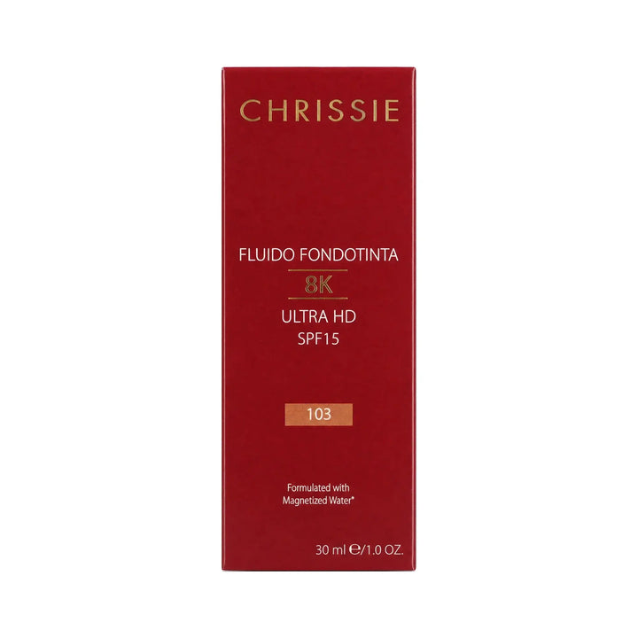 61173-Chrissie Fluid Foundation 8K Ultra HD SPF15 30ml-103 +4