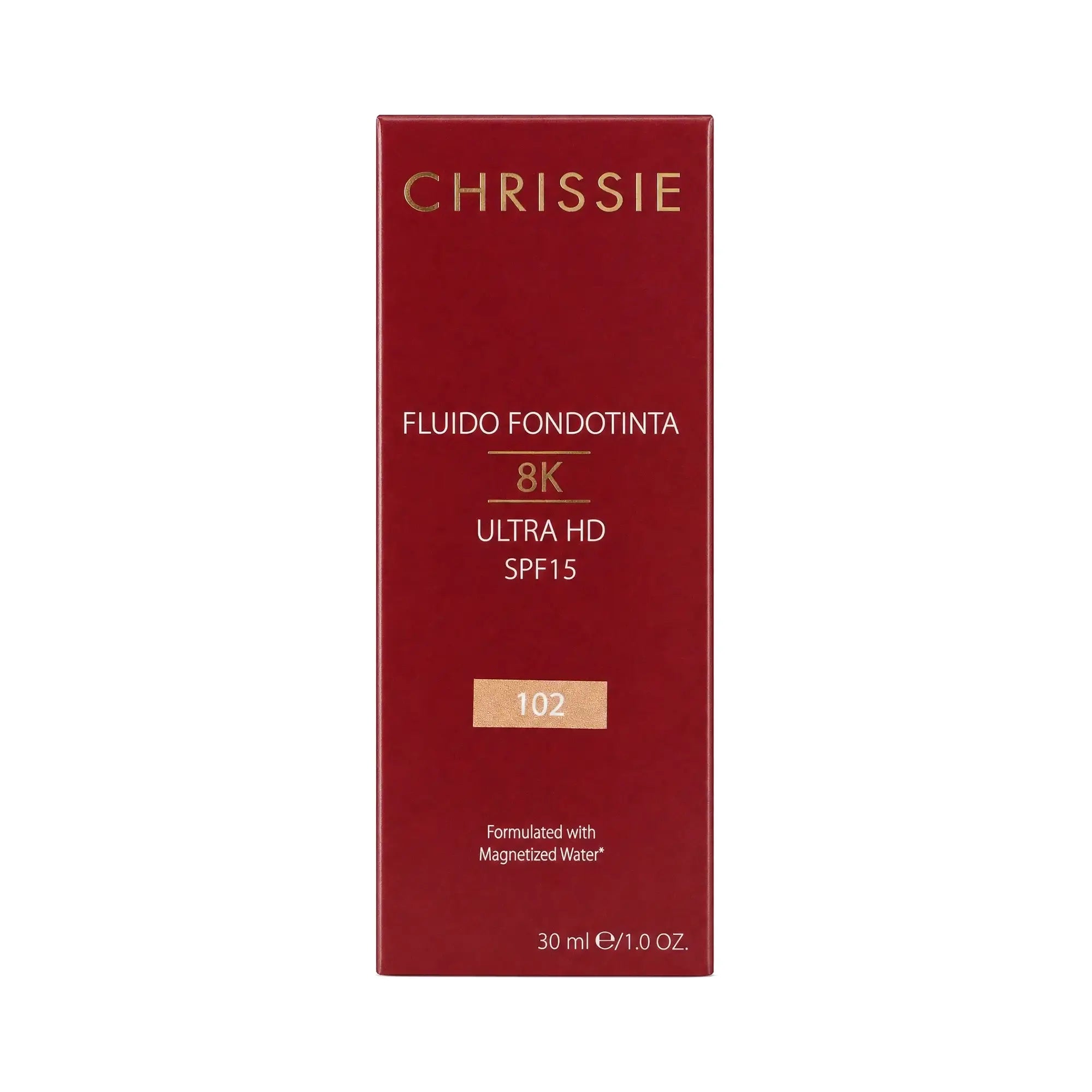 61175-Chrissie Fluid Foundation 8K Ultra HD SPF15 30ml-102 +4