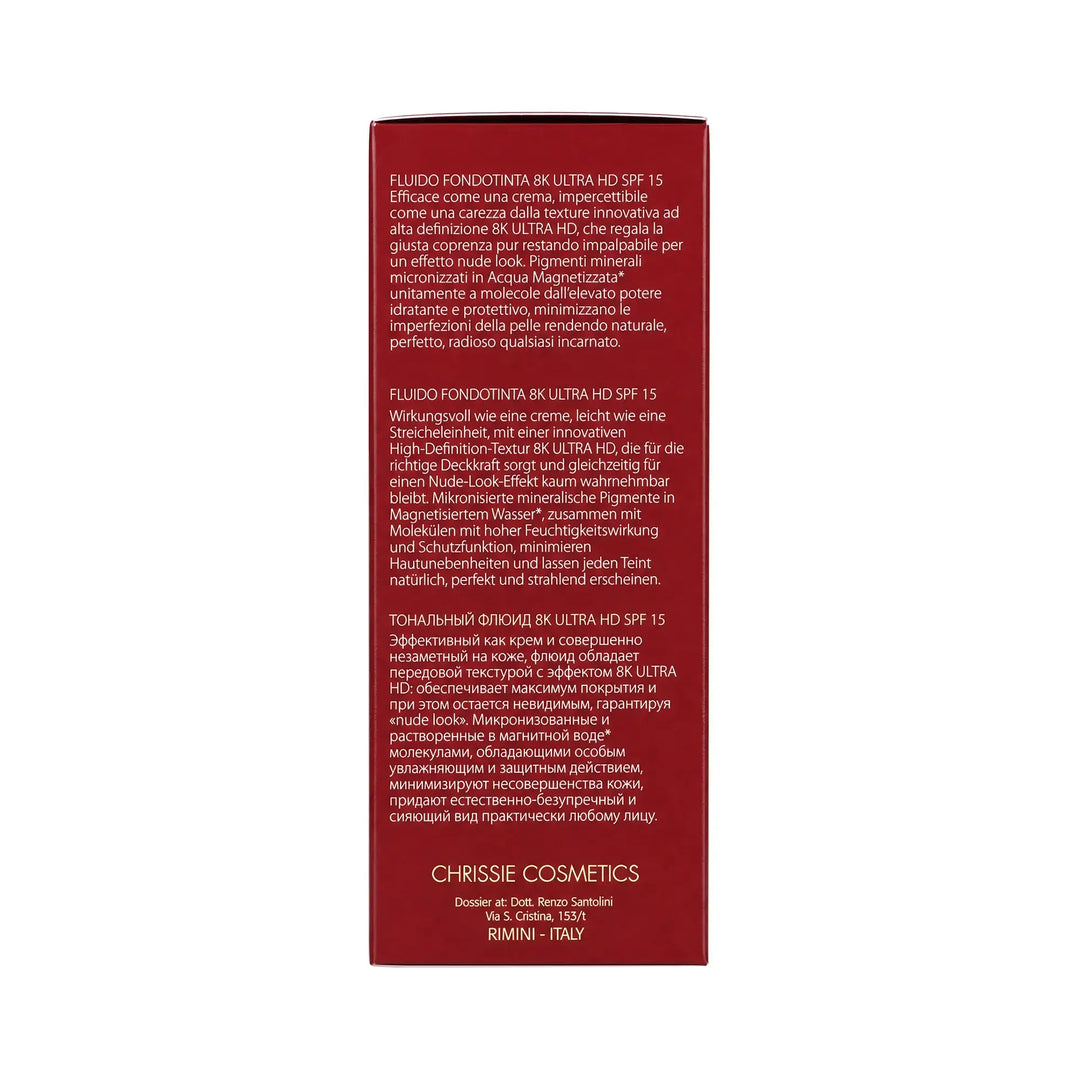 61175-Chrissie Fluid Foundation 8K Ultra HD SPF15 30ml-102 +5