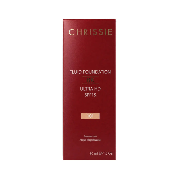 61176-Chrissie Fluid Foundation 8K Ultra HD SPF15 30ml-101 +4