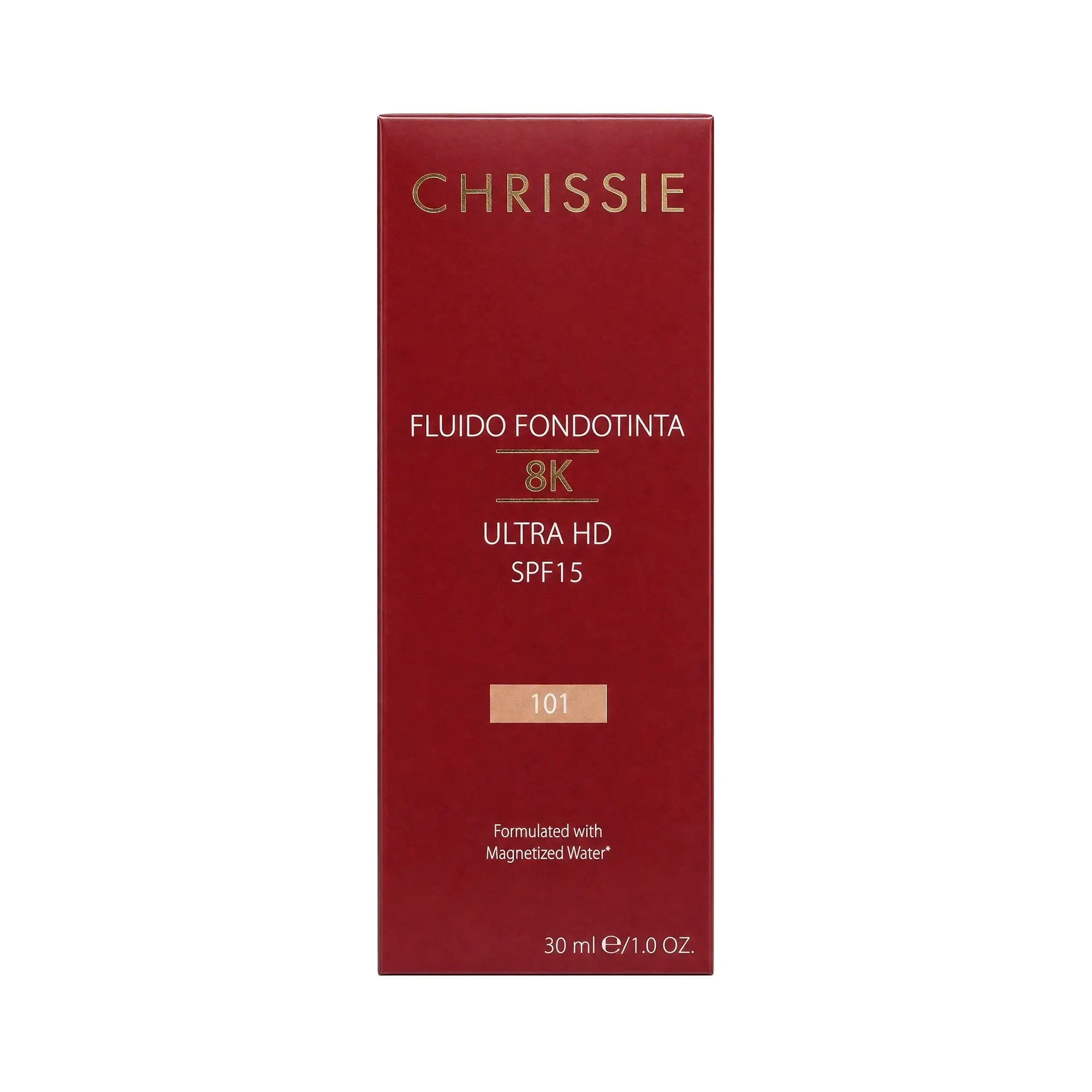 61176-Chrissie Fluid Foundation 8K Ultra HD SPF15 30ml-101 +3