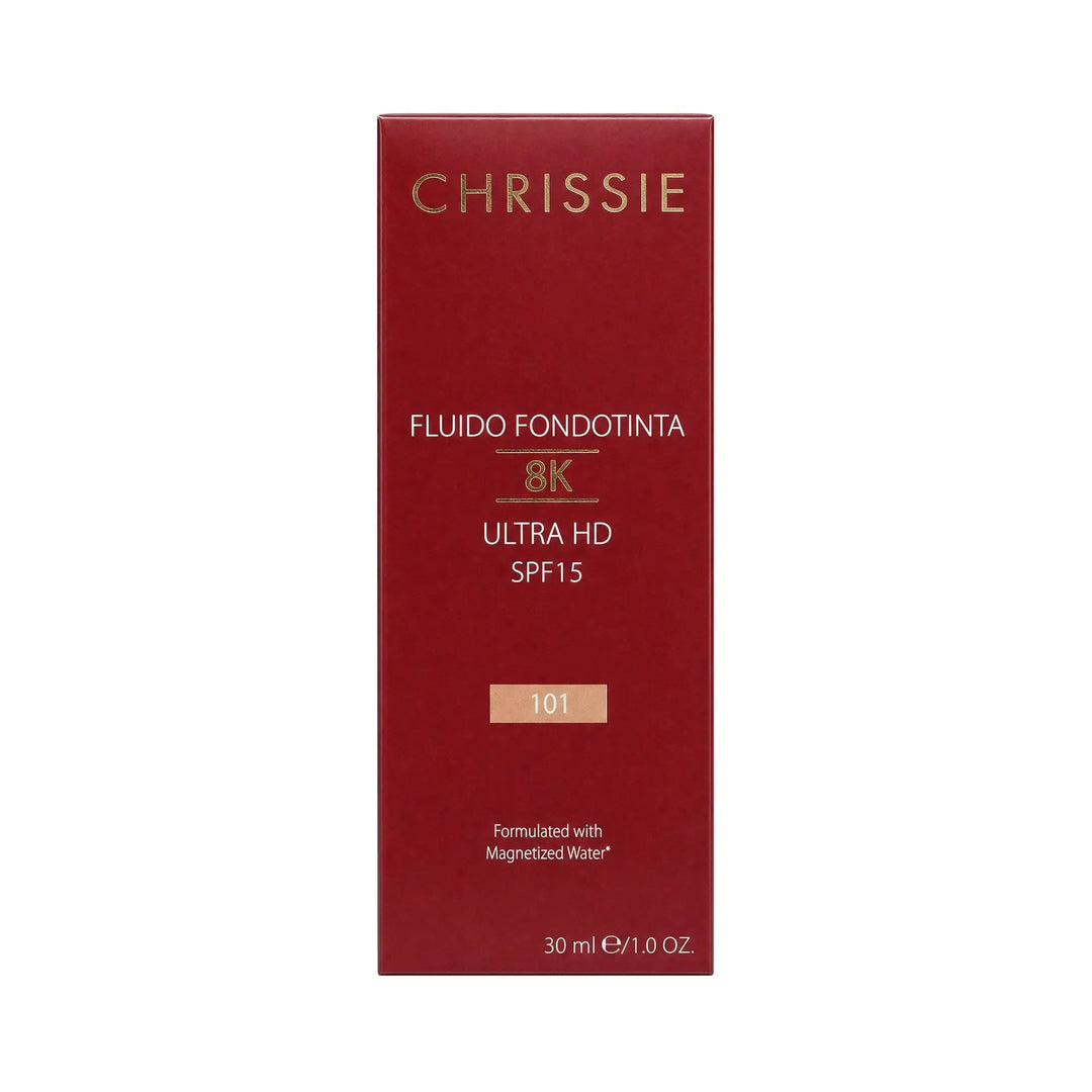 61176-Chrissie Fluid Foundation 8K Ultra HD SPF15 30ml-101 +3