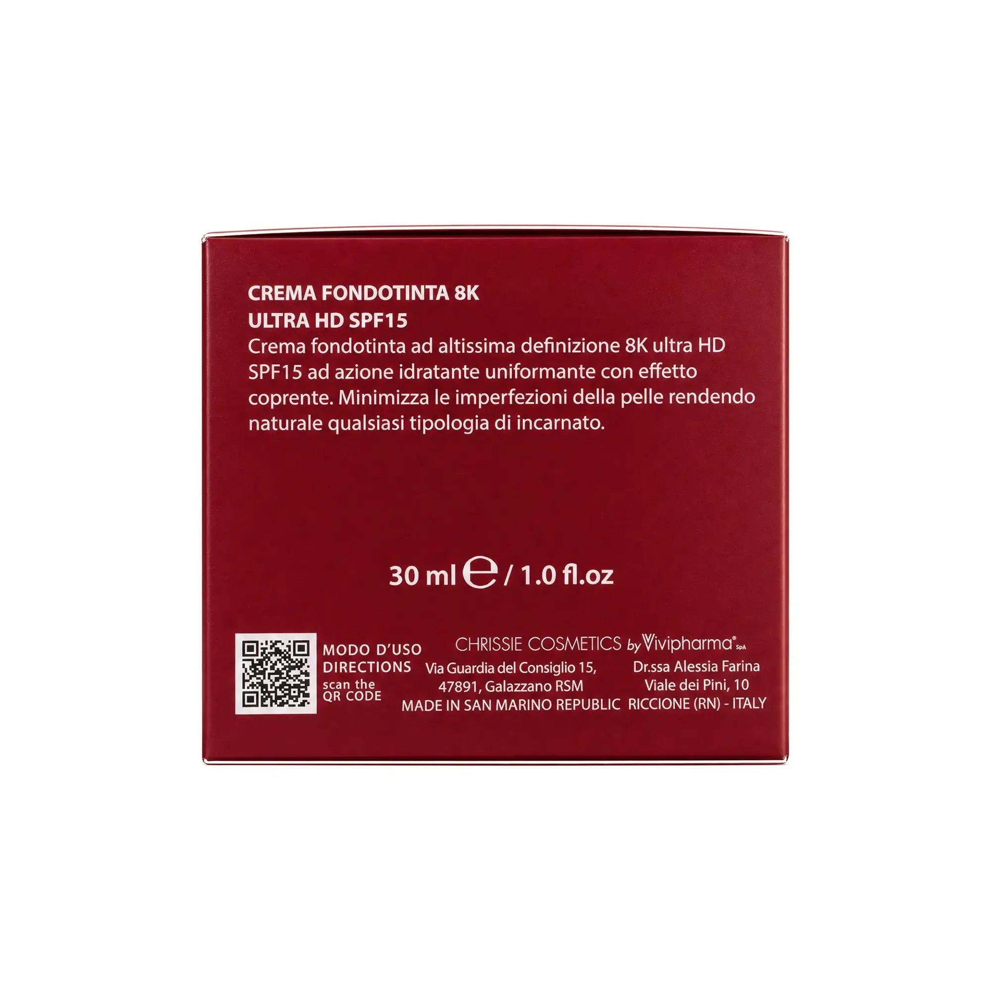 61177-Chrissie Creamy Foundation 8K Ultra HD SPF15 50ml-101 +5