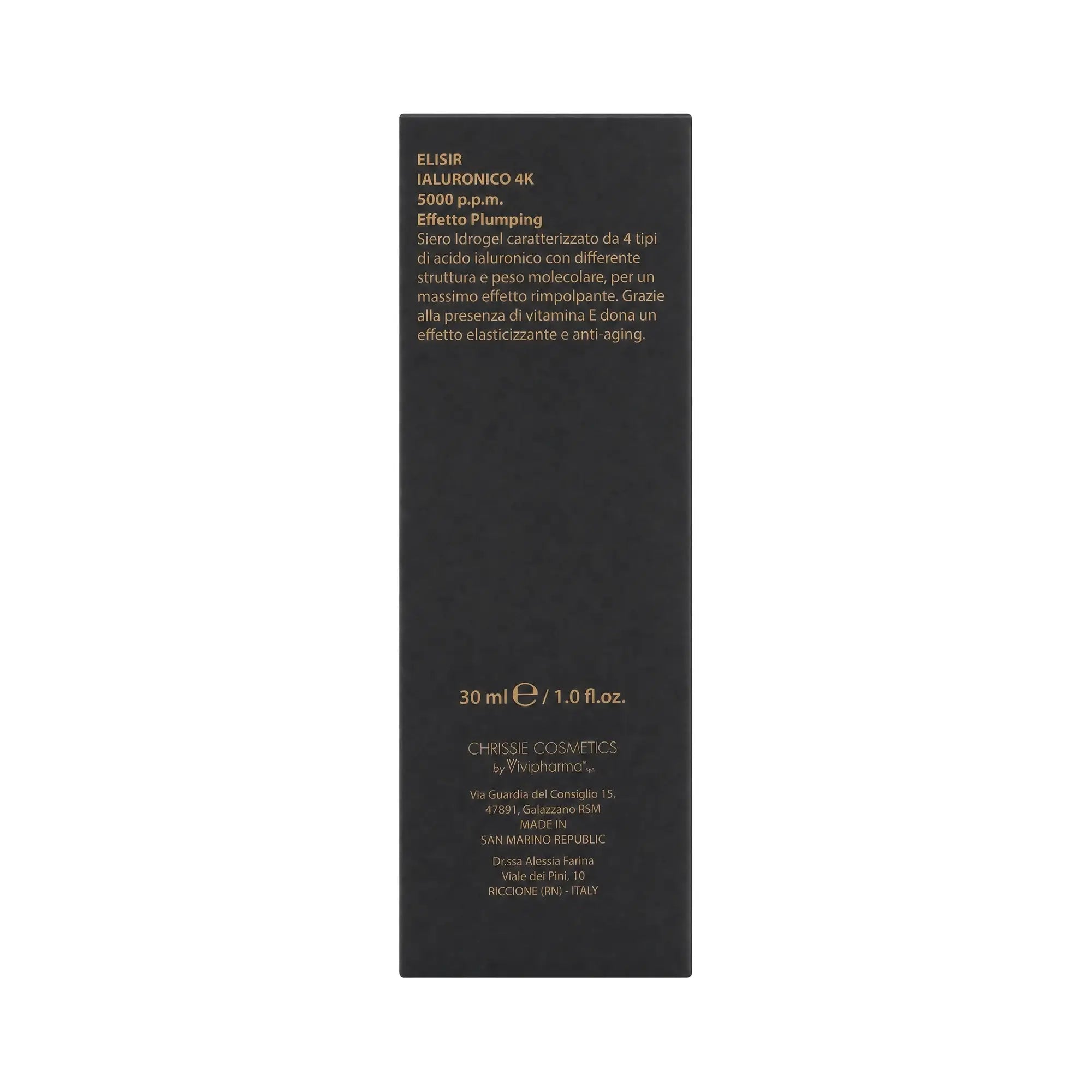 Chrissie Elixir 4K Hyaluronic Acid 5000 P.P.M 30ml