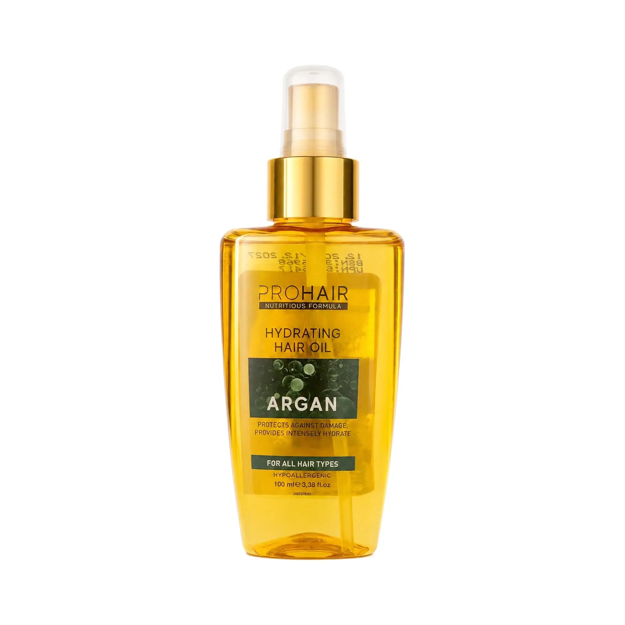 61198-Pro Hair Argan Hydrating Hair Oil 100ml