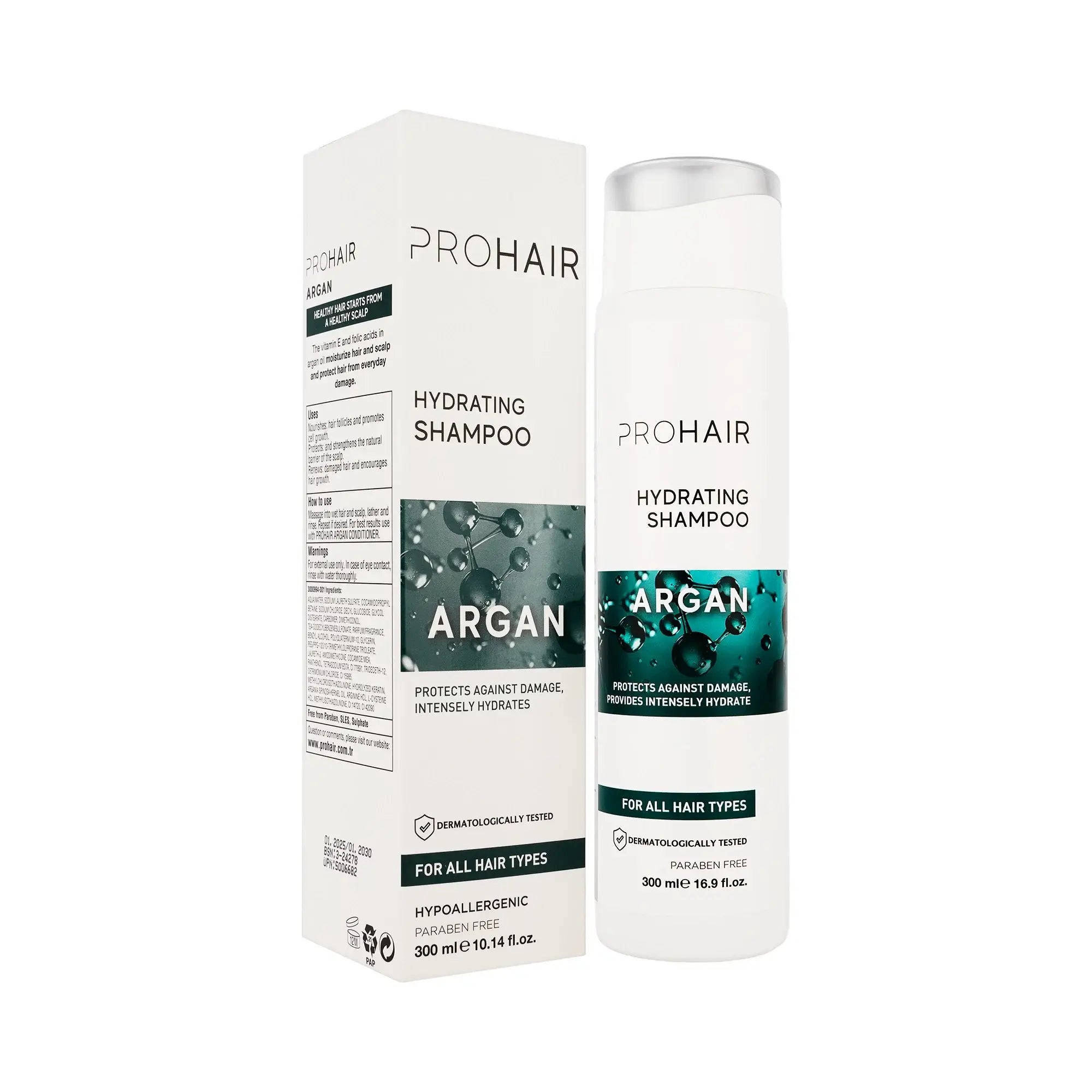 Pro Hair Argan Hydrating Shampoo 300ml