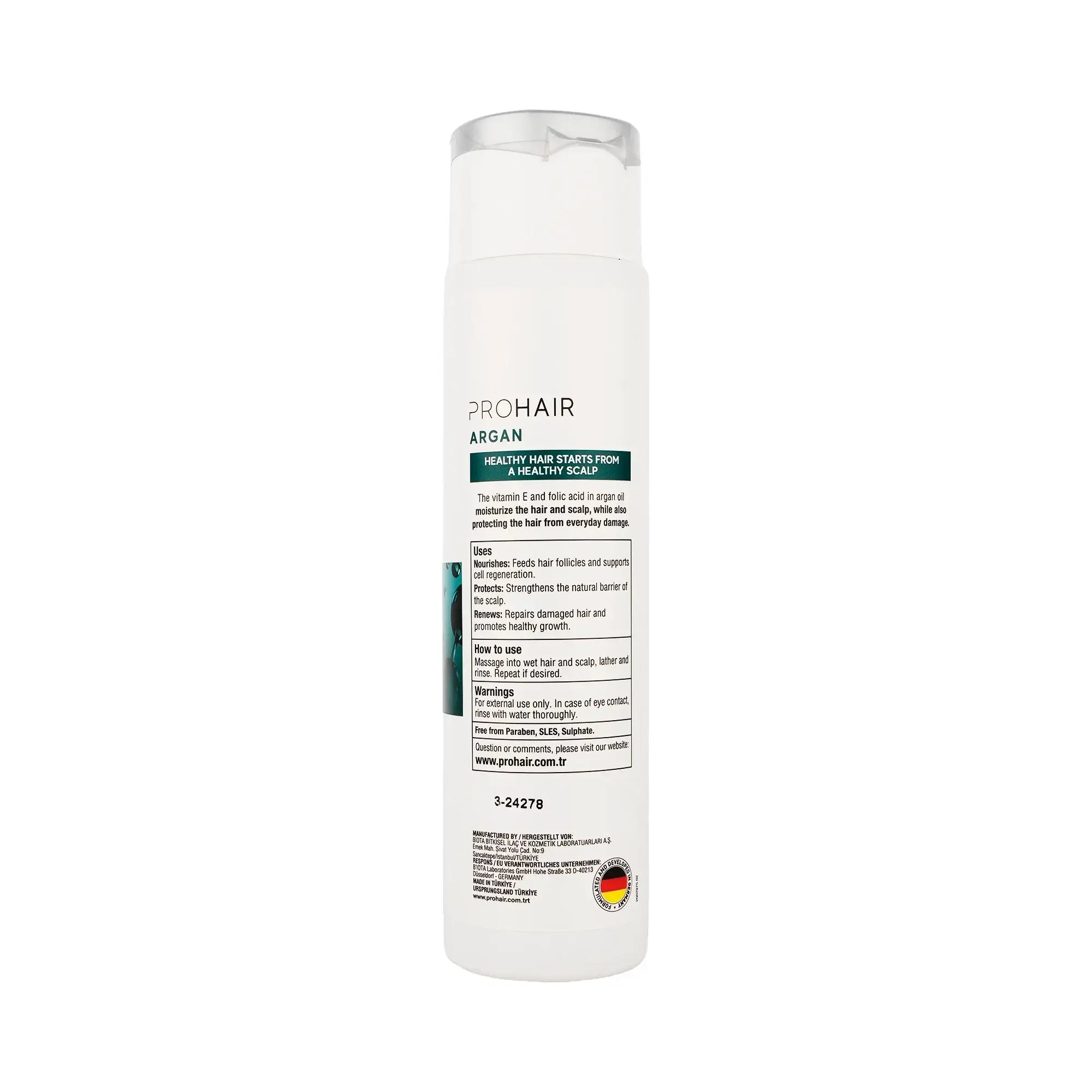 Pro Hair Argan Hydrating Shampoo 300ml