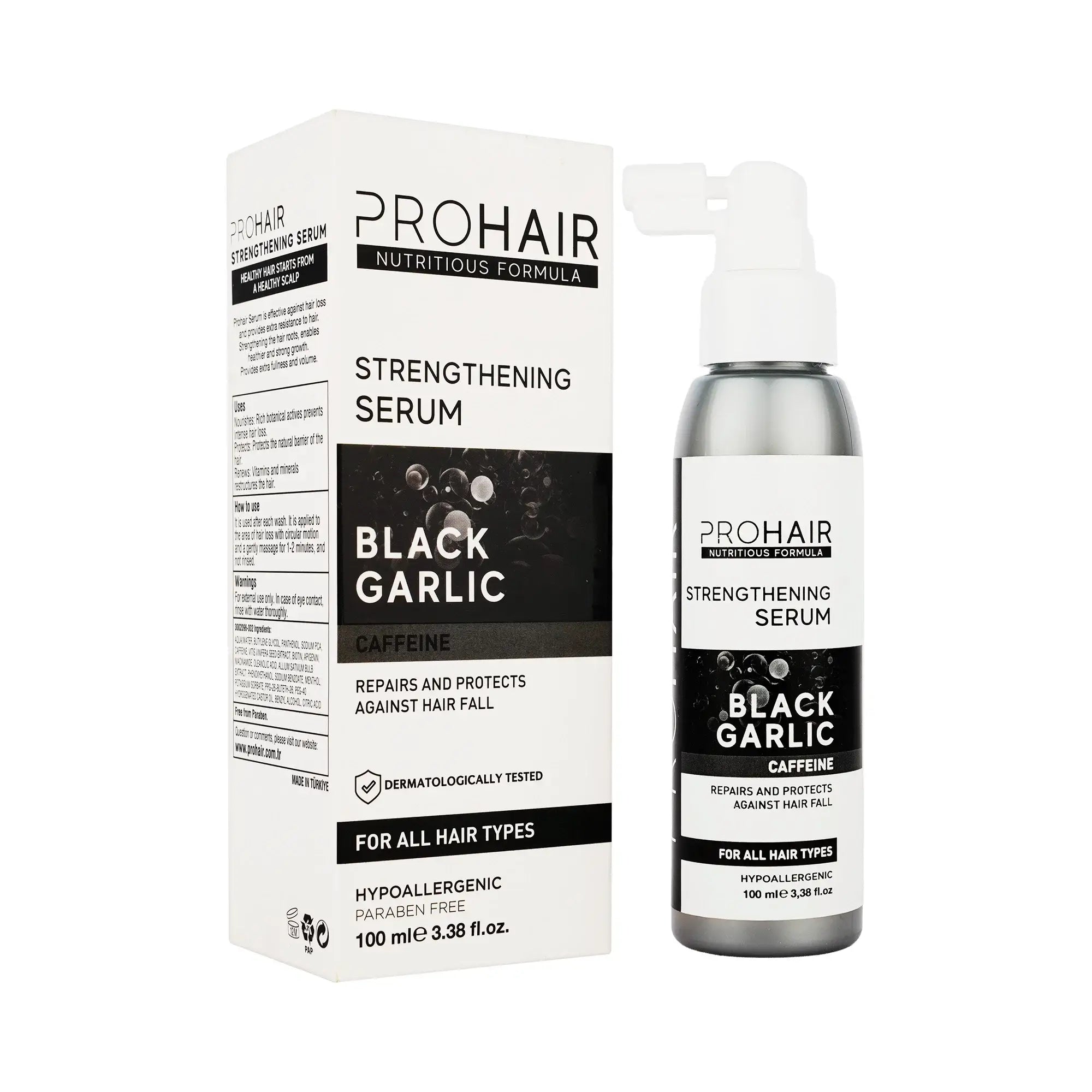 Pro Hair Strengthening Serum Black Garlic 100ml