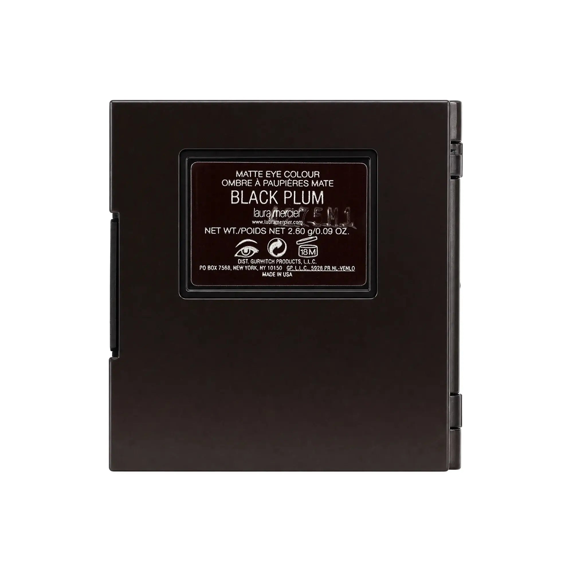 61210-Laura Mercier Matte Eye Colour-Black Plum +7