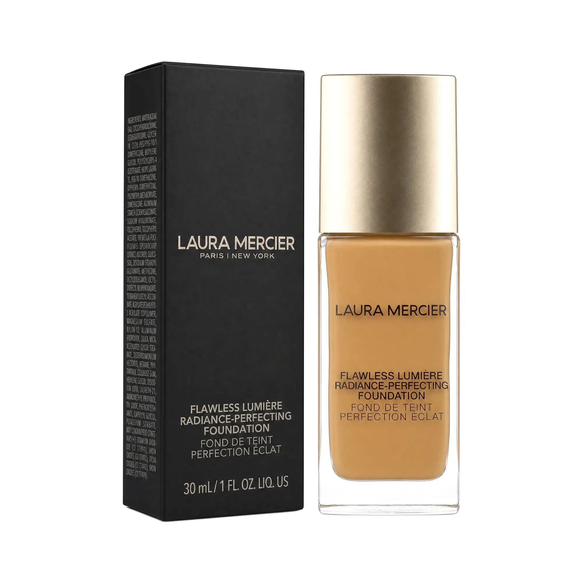 61213-Laura Mercier Flawless Lumiere Foundation 30ml- 4W1.5 Tawny +7
