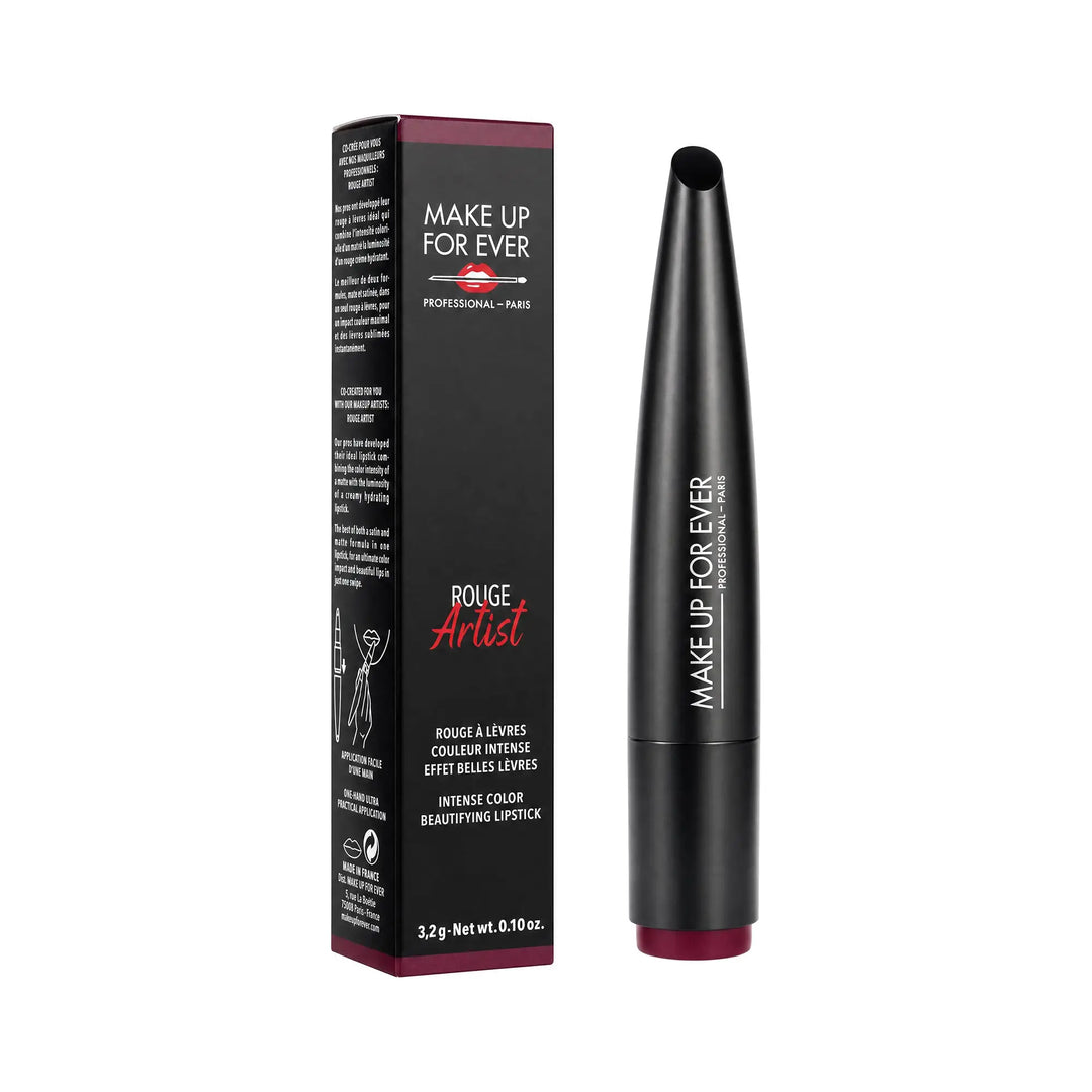 61214-Make Up For Ever Rouge Artist Lipstick 218-Daring Mulberry +7