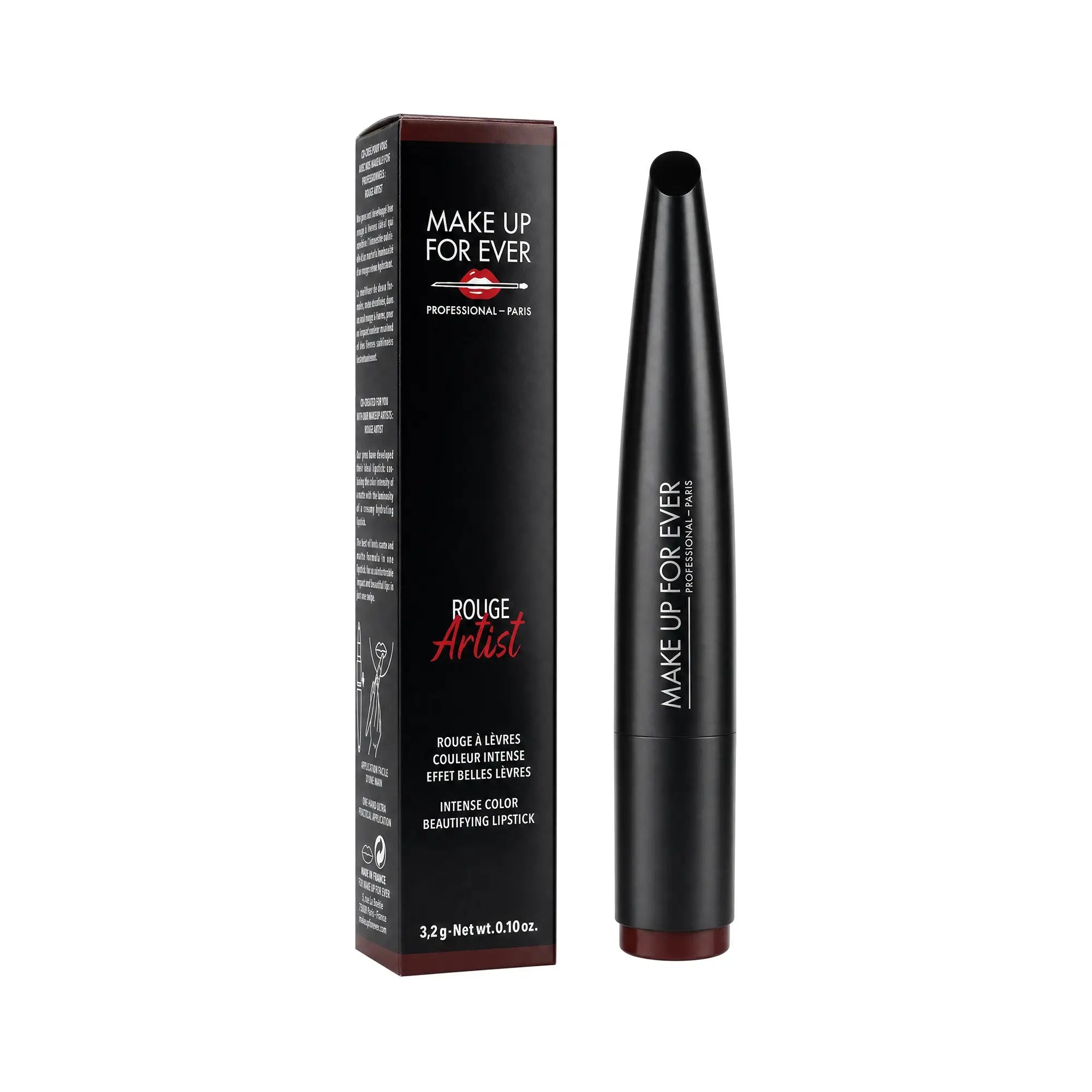 61215-Make Up For Ever Rouge Artist Lipstick 122-Magnetic Brown +7