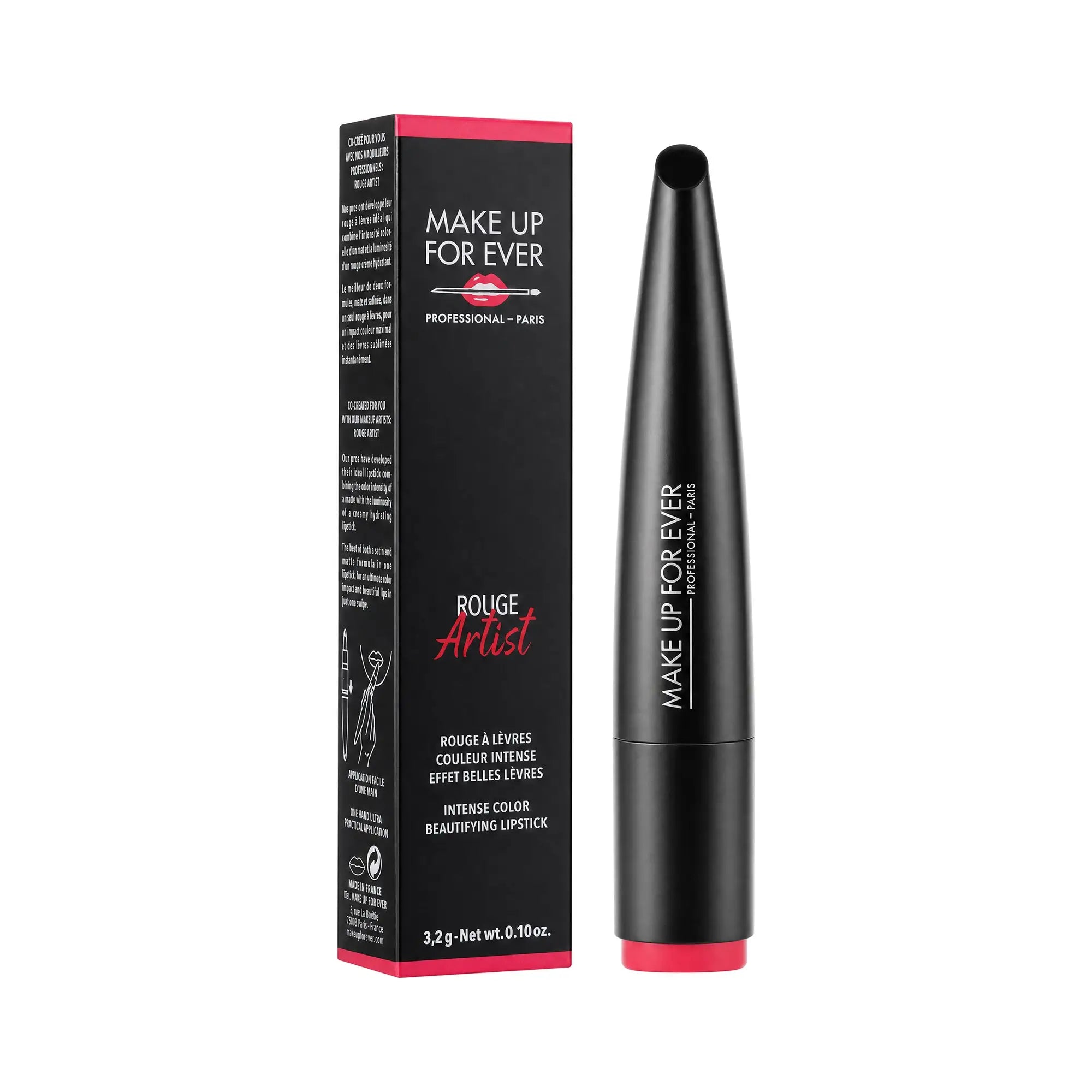 61216-Make Up For Ever Rouge Artist Lipstick 306-Edgy Marmalade +7