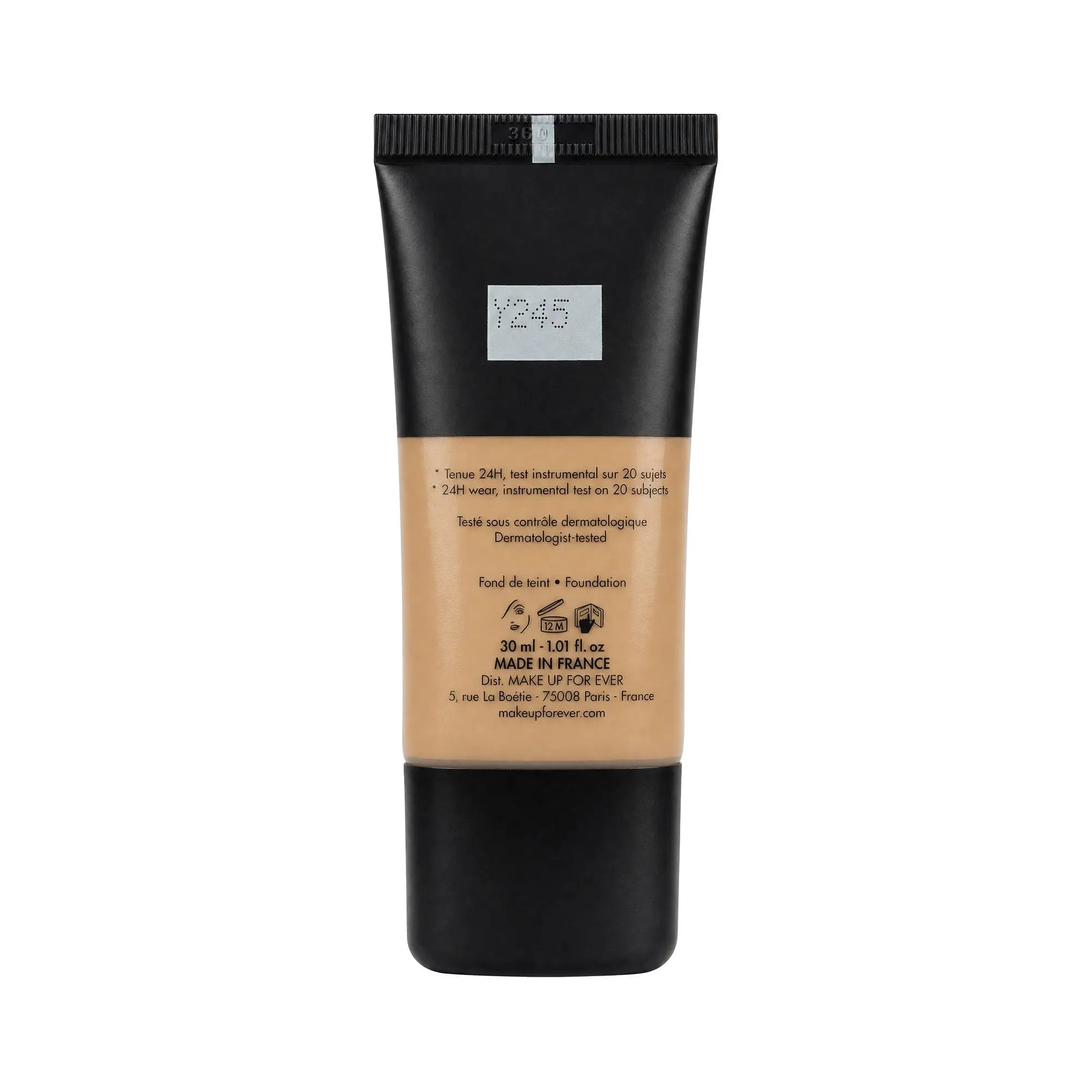 Make Up Forever Matte Velvet Skin Foundation 24H Y245 30ml