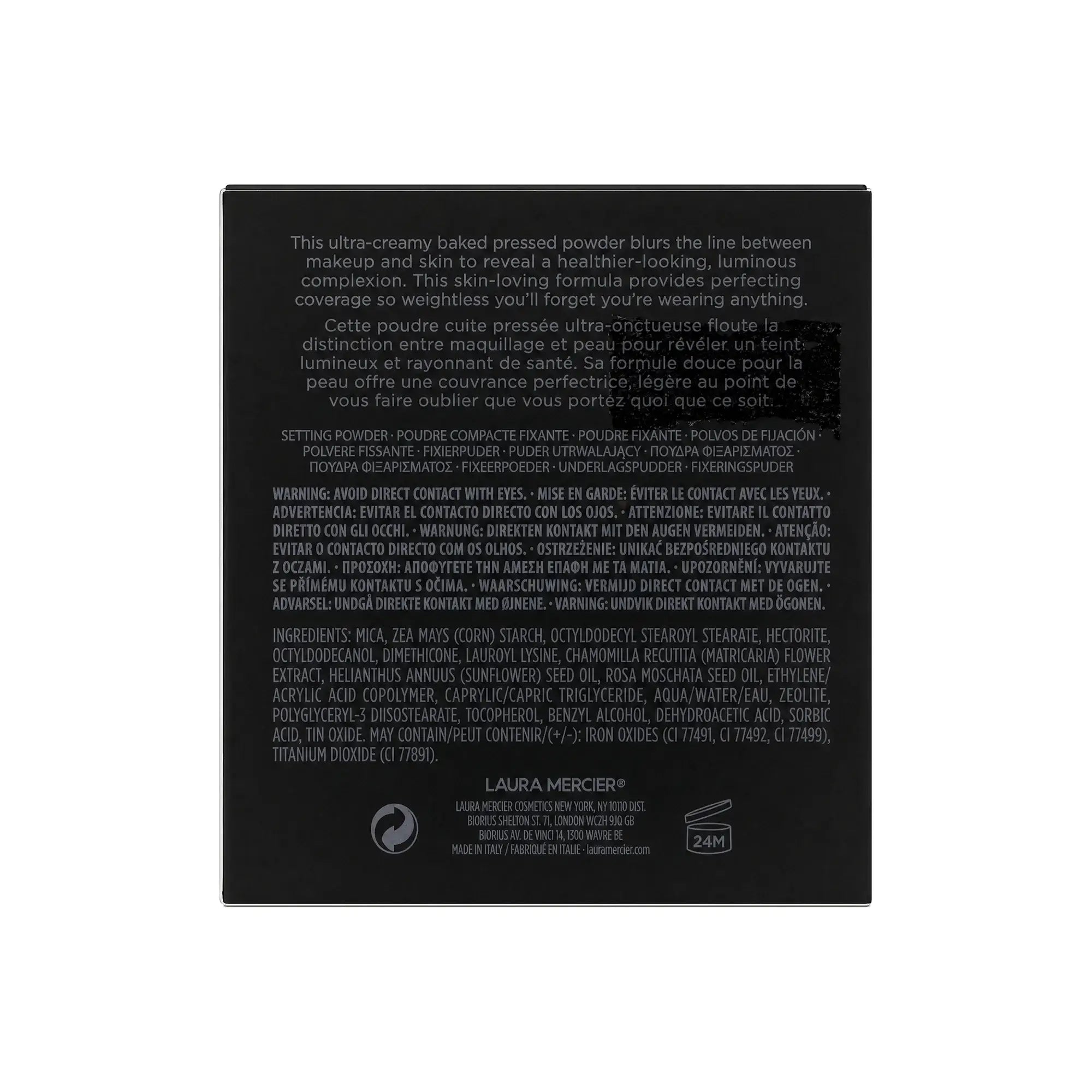 61229-Laura Mercier Real Flawless Luminous Powder-Translucent Deep +3